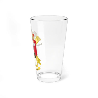 Coat of Arms of the 81st Air Defence Artillery Regiment (Spain) (Coat of Arms) Pint Glass 16oz - Go Mug Yourself