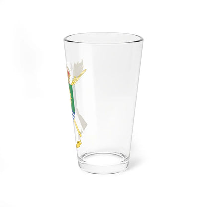 Coat of Arms of the 81st Logistics Support Group (Spain) (Coat of Arms) Pint Glass 16oz - Go Mug Yourself