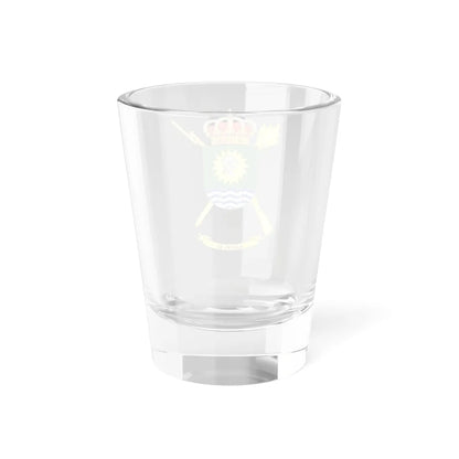 Coat of Arms of the 81st Logistics Support Group (Spain) (Coat of Arms) Shot Glass 1.5oz - Go Mug Yourself