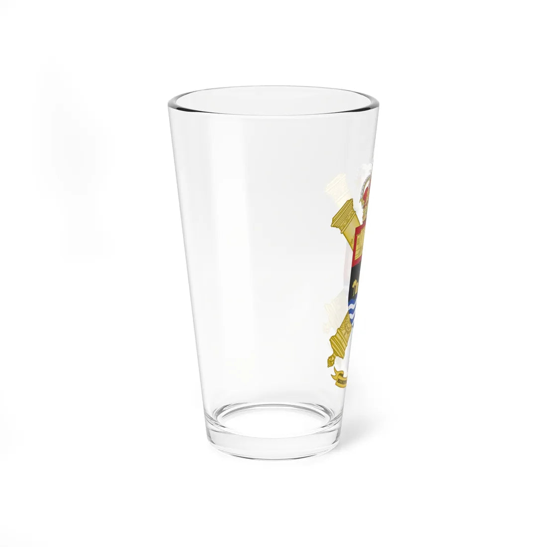 Coat of Arms of the 91st Mixed Artillery Regiment (Spain) (Coat of Arms) Pint Glass 16oz - Go Mug Yourself