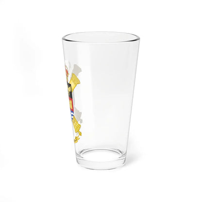 Coat of Arms of the 91st Mixed Artillery Regiment (Spain) (Coat of Arms) Pint Glass 16oz - Go Mug Yourself