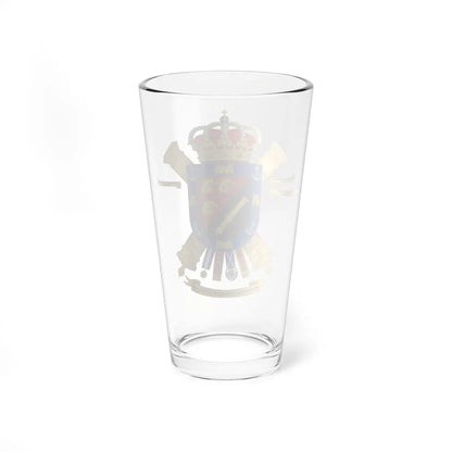 Coat of Arms of the 93rd Field Artillery Regiment (Spain) (Coat of Arms) Pint Glass 16oz - Go Mug Yourself