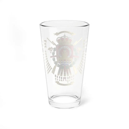 Coat of Arms of the 9th Infantry Regiment Soria (Spain) (Coat of Arms) Pint Glass 16oz - Go Mug Yourself