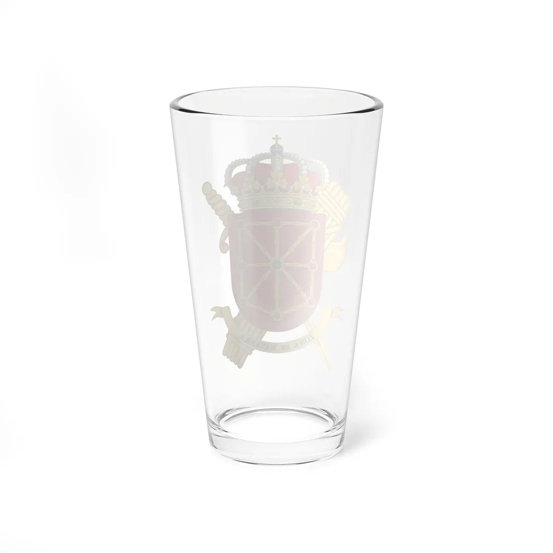 Coat of Arms of the 9th Zone of the Guardia Civil - Navarre (Spain) (Coat of Arms) Pint Glass 16oz - Go Mug Yourself