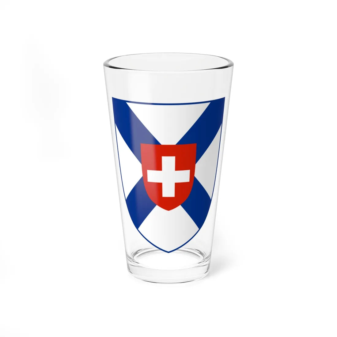 Coat of arms of the Ambulance Operators Association of Nova Scotia (Canada) (Coat of Arms) Pint Glass 16oz 16oz - Go Mug Yourself