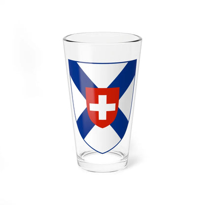 Coat of arms of the Ambulance Operators Association of Nova Scotia (Canada) (Coat of Arms) Pint Glass 16oz 16oz - Go Mug Yourself
