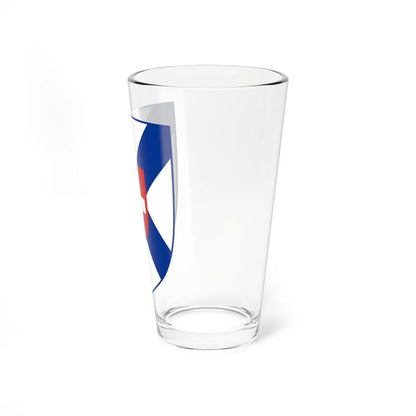Coat of arms of the Ambulance Operators Association of Nova Scotia (Canada) (Coat of Arms) Pint Glass 16oz - Go Mug Yourself