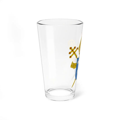 Coat of arms of the Archdiocese of Aracaju (Brazil) (Coat of Arms) Pint Glass 16oz - Go Mug Yourself