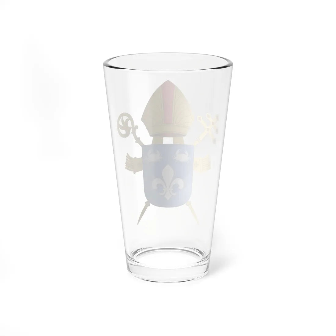 Coat of arms of the Archdiocese of Aracaju (Brazil) (Coat of Arms) Pint Glass 16oz - Go Mug Yourself