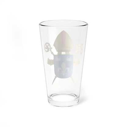 Coat of arms of the Archdiocese of Aracaju (Brazil) (Coat of Arms) Pint Glass 16oz - Go Mug Yourself