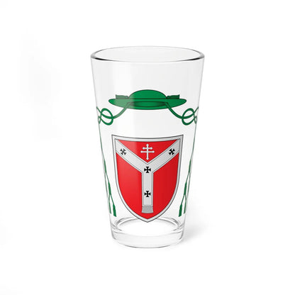 Coat of arms of the Archdiocese of Cardiff (United Kingdom) (Coat of Arms) Pint Glass 16oz 16oz - Go Mug Yourself