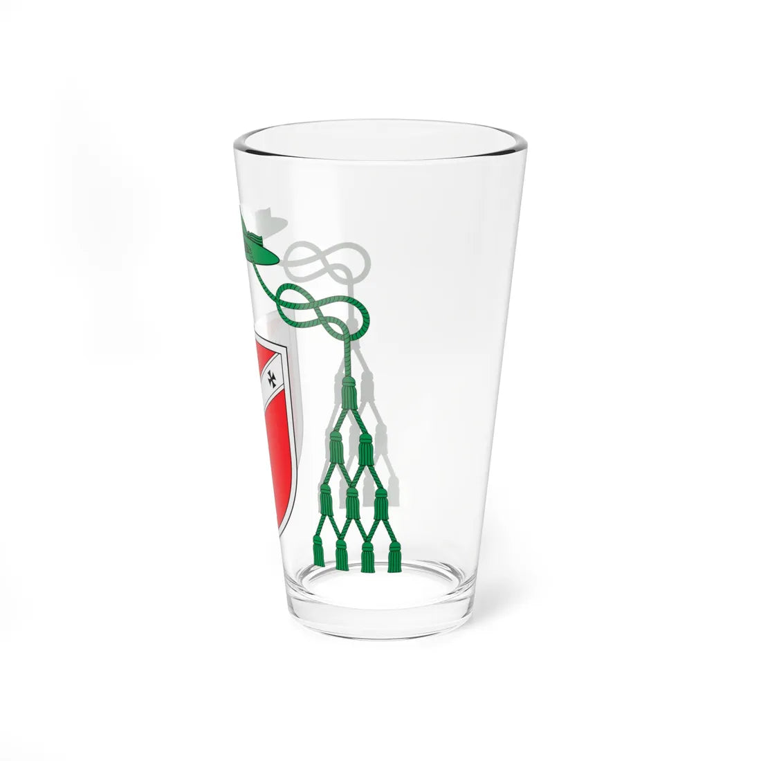 Coat of arms of the Archdiocese of Cardiff (United Kingdom) (Coat of Arms) Pint Glass 16oz - Go Mug Yourself