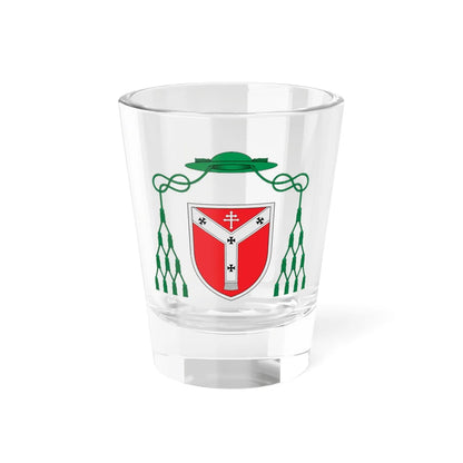 Coat of arms of the Archdiocese of Cardiff (United Kingdom) (Coat of Arms) Shot Glass 1.5oz 1.5oz - Go Mug Yourself