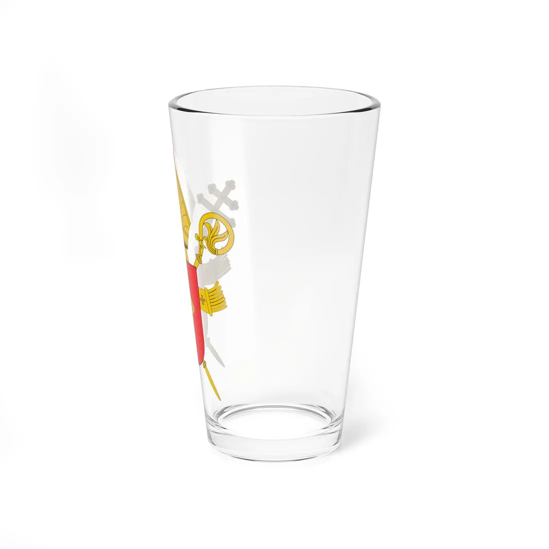 Coat of arms of the Archdiocese of Curitiba (Brazil) (Coat of Arms) Pint Glass 16oz - Go Mug Yourself