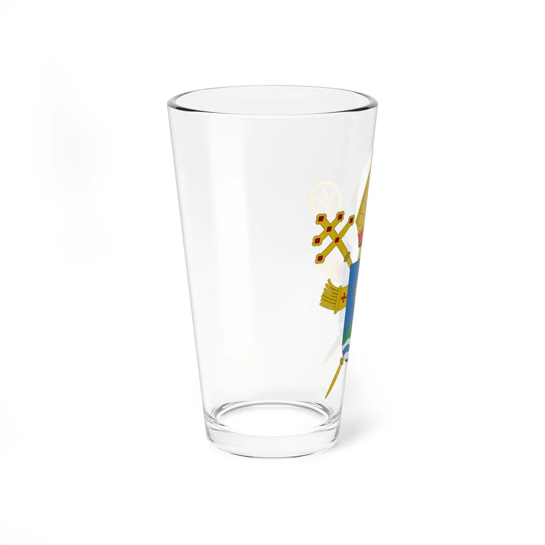 Coat of arms of the Archdiocese of Porto Velho (Brazil) (Coat of Arms) Pint Glass 16oz - Go Mug Yourself