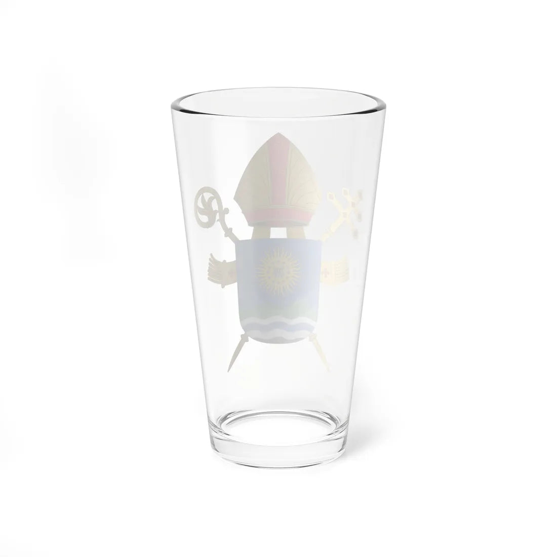 Coat of arms of the Archdiocese of Porto Velho (Brazil) (Coat of Arms) Pint Glass 16oz - Go Mug Yourself