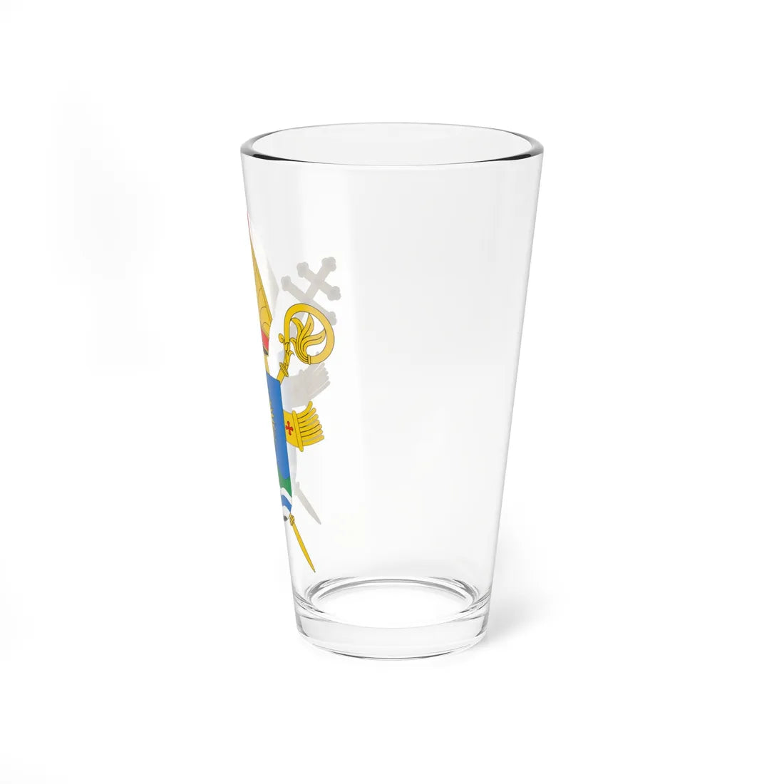 Coat of arms of the Archdiocese of Porto Velho (Brazil) (Coat of Arms) Pint Glass 16oz - Go Mug Yourself