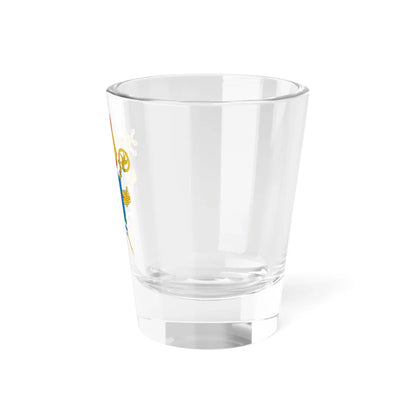 Coat of arms of the Archdiocese of Porto Velho (Brazil) (Coat of Arms) Shot Glass 1.5oz - Go Mug Yourself