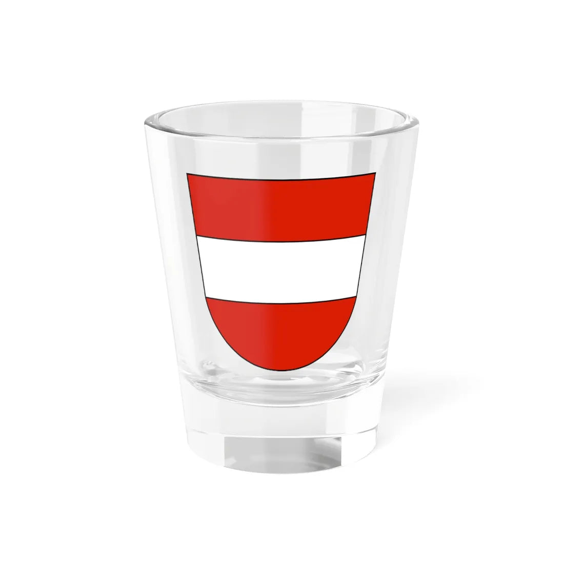 Coat of arms of the archduchy of Austria (Austria) (Coat of Arms) Shot Glass 1.5oz 1.5oz - Go Mug Yourself
