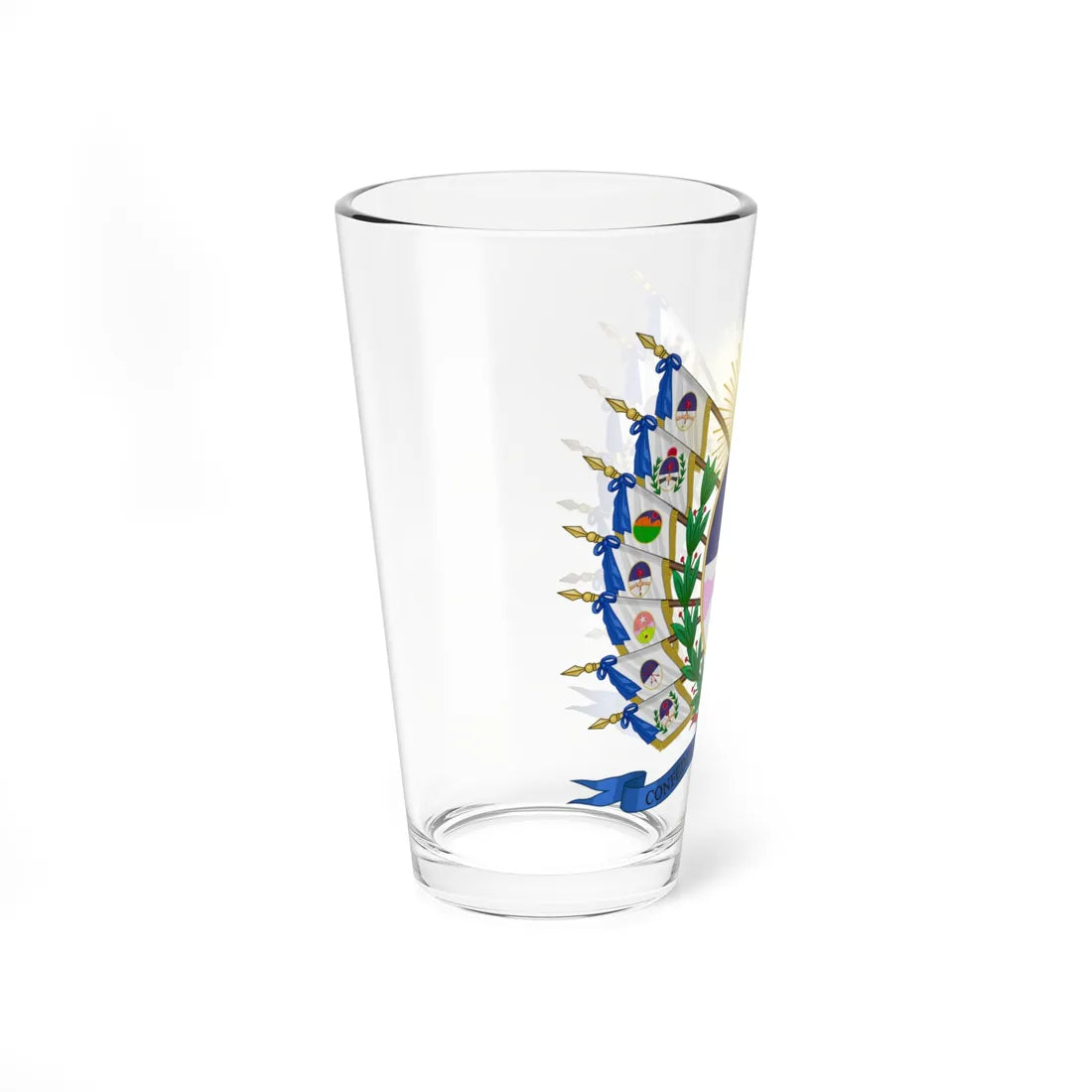 Coat of Arms of the Argentine Confederation Variant (Argentina) (Coat of Arms) Pint Glass 16oz - Go Mug Yourself