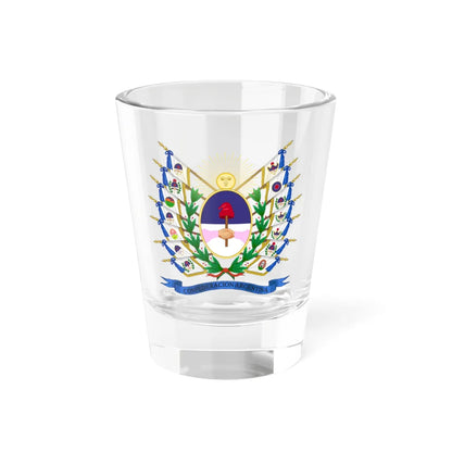 Coat of Arms of the Argentine Confederation Variant (Argentina) (Coat of Arms) Shot Glass 1.5oz 1.5oz - Go Mug Yourself