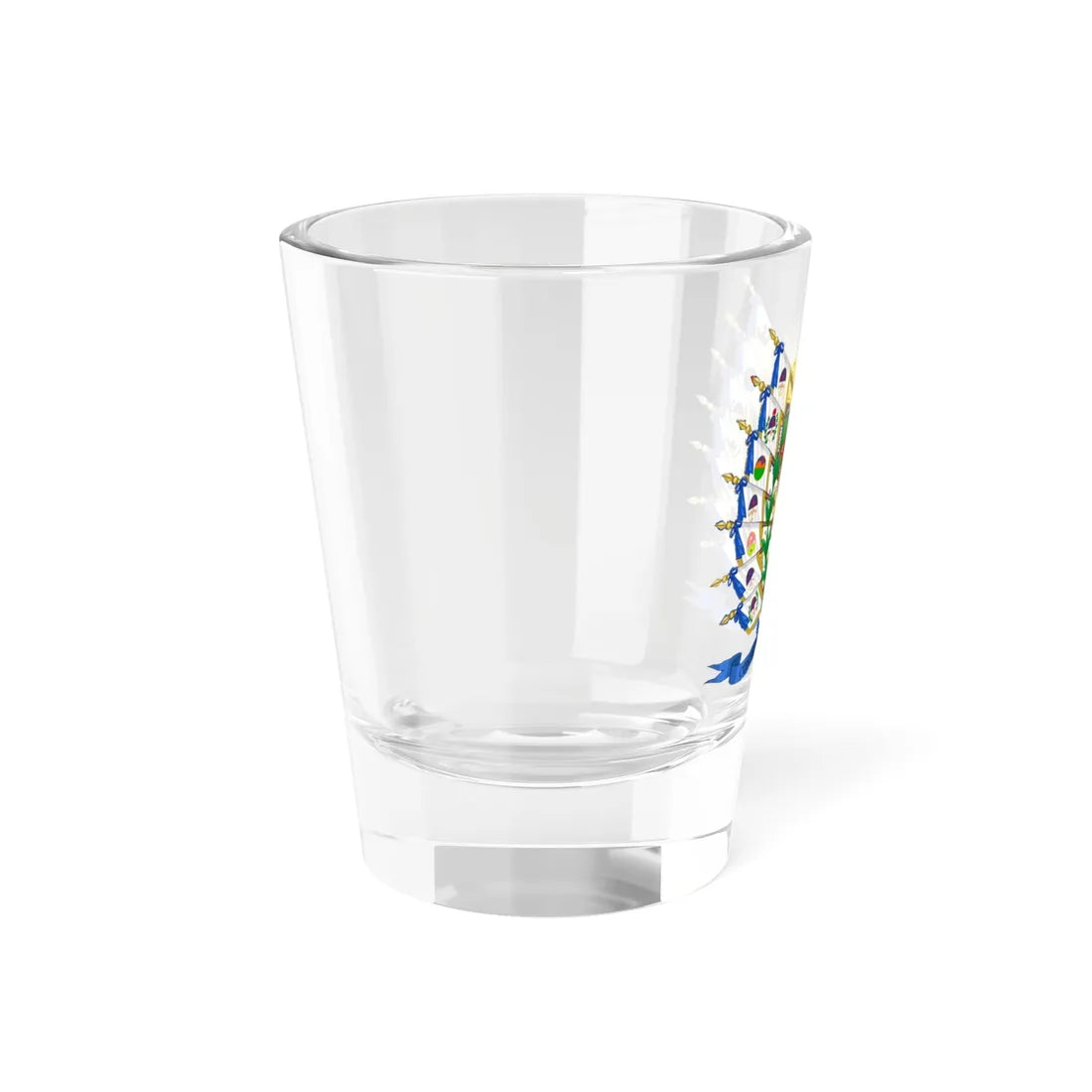 Coat of Arms of the Argentine Confederation Variant (Argentina) (Coat of Arms) Shot Glass 1.5oz - Go Mug Yourself