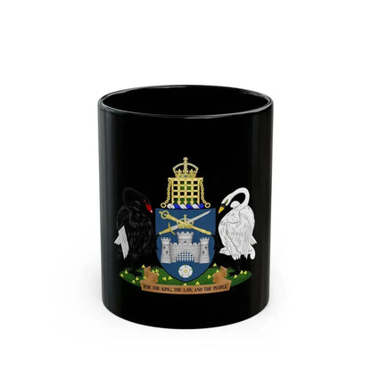 Coat of Arms of the Australian Capital Territory - Black Coffee Mug 11oz - Go Mug Yourself