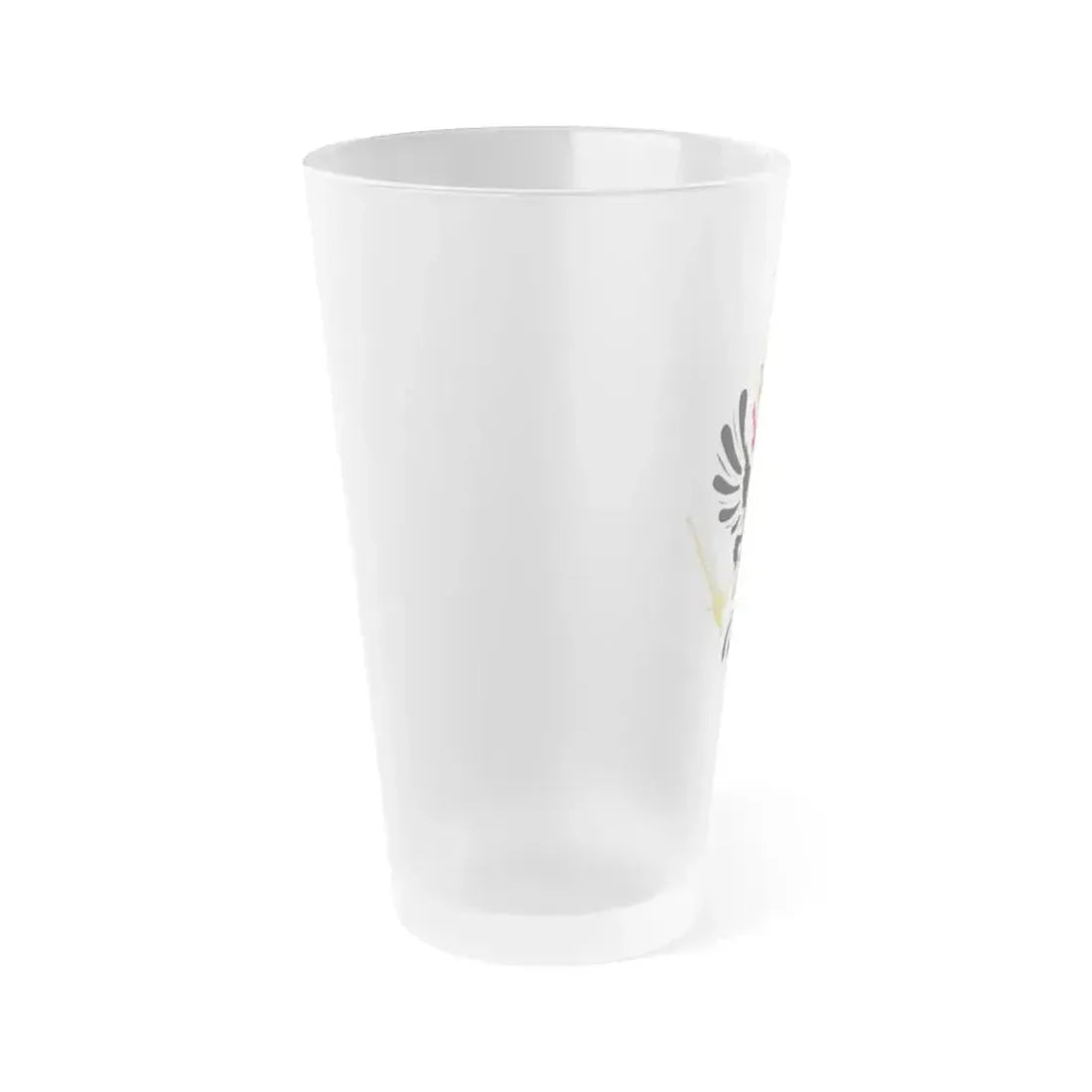 Coat of arms of the Austrian Netherlands - Frosted Pint Glass 16oz - Go Mug Yourself