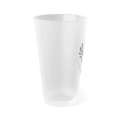 Coat of arms of the Austrian Netherlands - Frosted Pint Glass 16oz - Go Mug Yourself