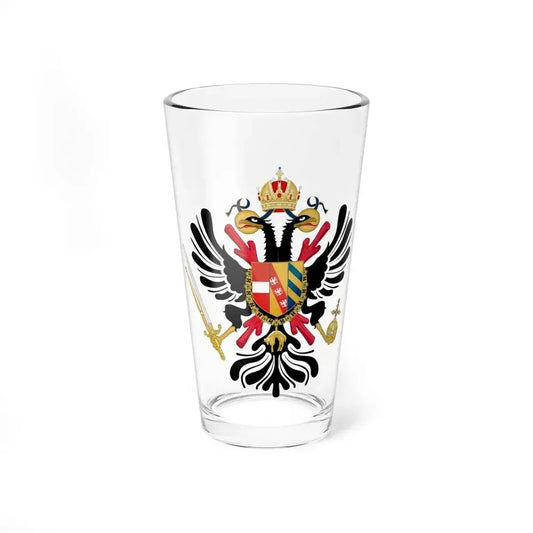 Coat of arms of the Austrian Netherlands - Pint Glass 16oz 16oz - Go Mug Yourself