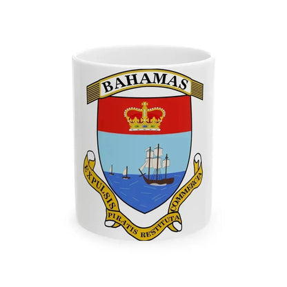Coat of Arms of The Bahamas 2 - White Coffee Mug 11oz - Go Mug Yourself