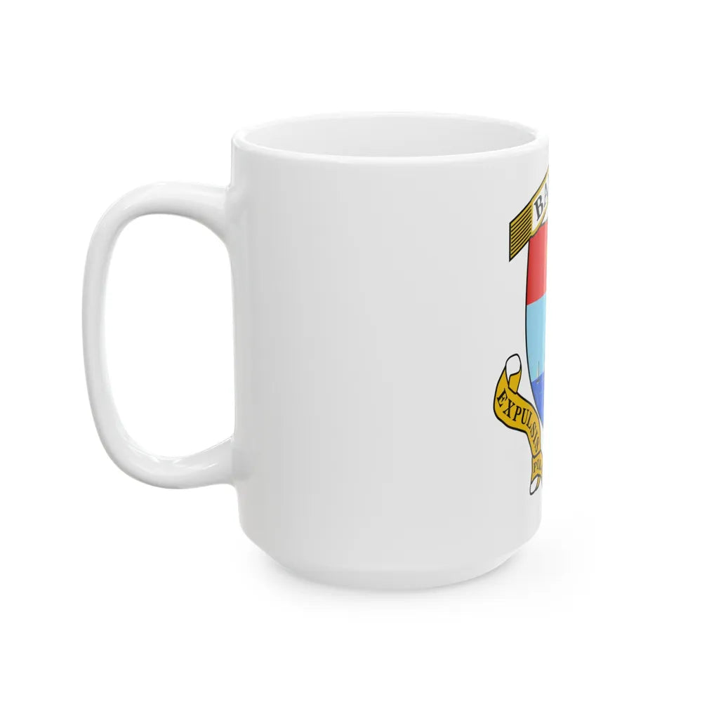 Coat of Arms of The Bahamas 2 - White Coffee Mug-Go Mug Yourself