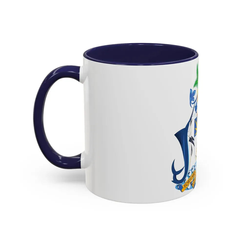 Coat of Arms of The Bahamas - Accent Coffee Mug - Go Mug Yourself