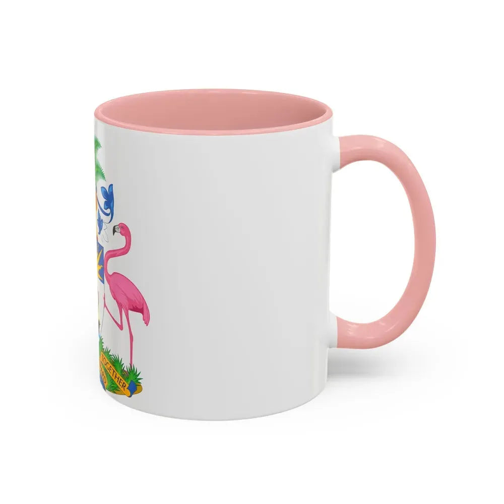 Coat of Arms of The Bahamas - Accent Coffee Mug - Go Mug Yourself