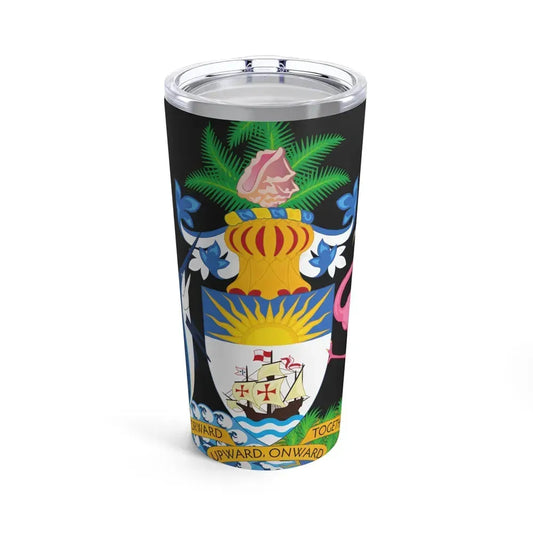 Coat of Arms of The Bahamas - Tumbler 20oz 20oz - Go Mug Yourself