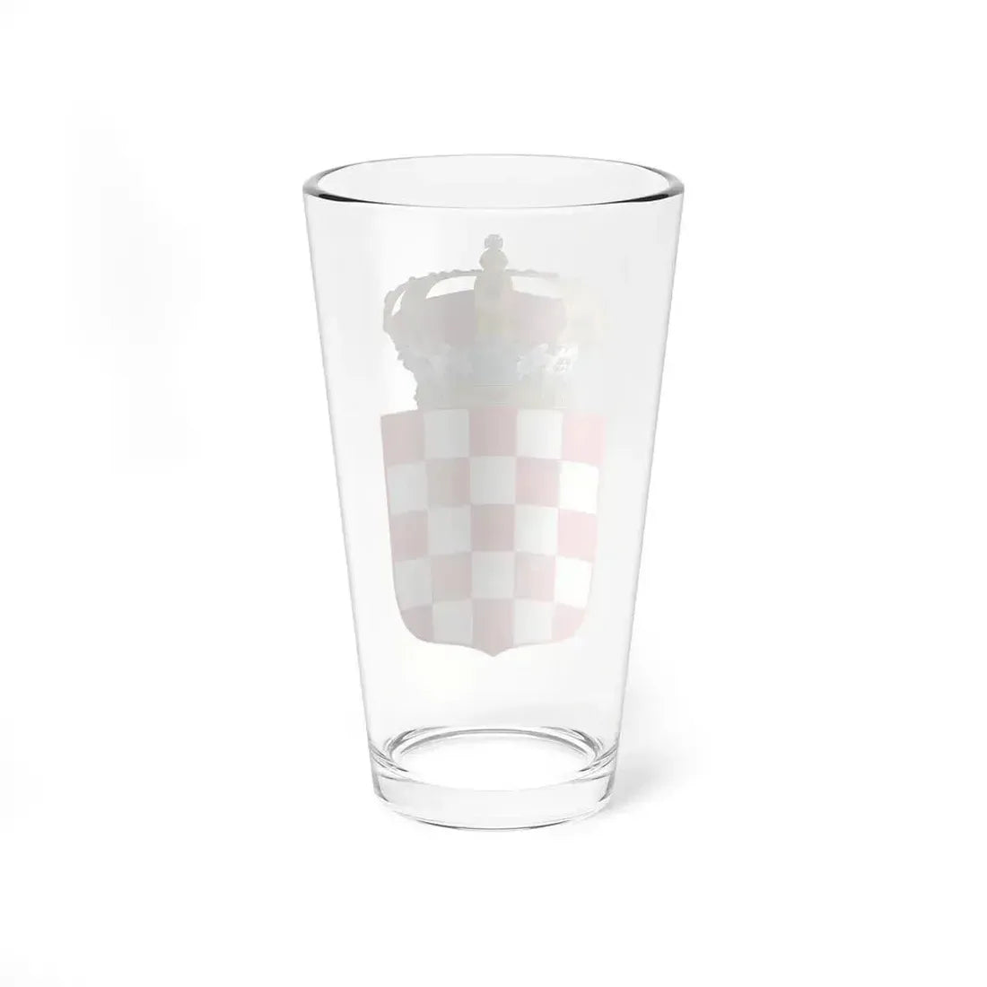 Coat of Arms of the Banate of Croatia - Pint Glass 16oz - Go Mug Yourself