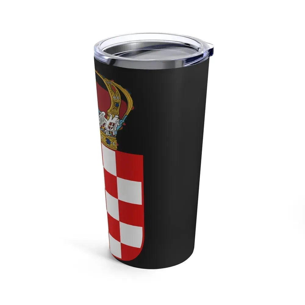 Coat of Arms of the Banate of Croatia - Tumbler 20oz - Go Mug Yourself