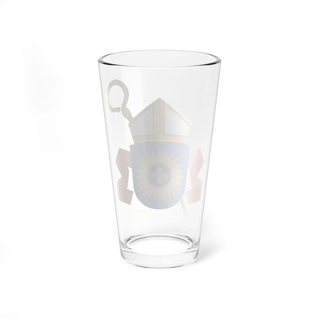 Coat of arms of the bishop of Espoo (Finland) (Coat of Arms) Pint Glass 16oz - Go Mug Yourself