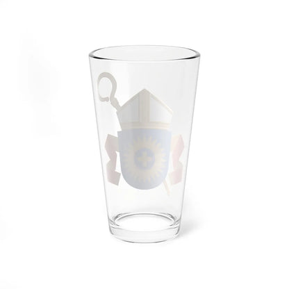 Coat of arms of the bishop of Espoo (Finland) (Coat of Arms) Pint Glass 16oz - Go Mug Yourself