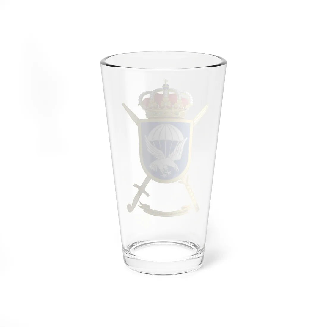 Coat of Arms of the BRIPAC Headquarters (Spain) (Coat of Arms) Pint Glass 16oz - Go Mug Yourself