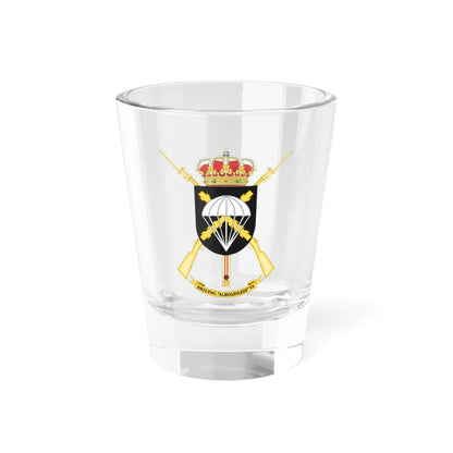 Coat of Arms of the BRIPAC (Spain) (Coat of Arms) Shot Glass 1.5oz 1.5oz - Go Mug Yourself