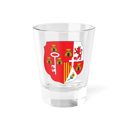 Coat of arms of the Captaincy General of Cuba (Cuba) (Coat of Arms) Shot Glass 1.5oz 1.5oz - Go Mug Yourself