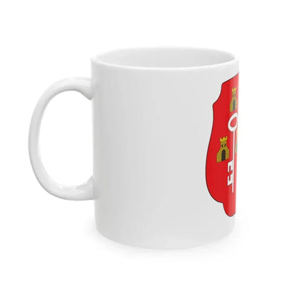 Coat of arms of the Captaincy General of Cuba - White Coffee Mug - Go Mug Yourself