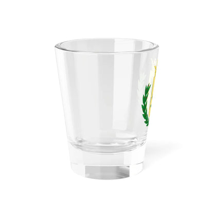 Coat of arms of the Captaincy General of the Philippines Greater version (Philippines) (Coat of Arms) Shot Glass 1.5oz - Go Mug Yourself