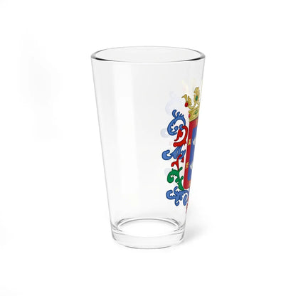 Coat of arms of the city of Camagüey Cuba (Cuba) (Coat of Arms) Pint Glass 16oz - Go Mug Yourself