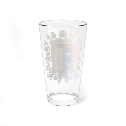 Coat of arms of the city of Camagüey Cuba (Cuba) (Coat of Arms) Pint Glass 16oz - Go Mug Yourself
