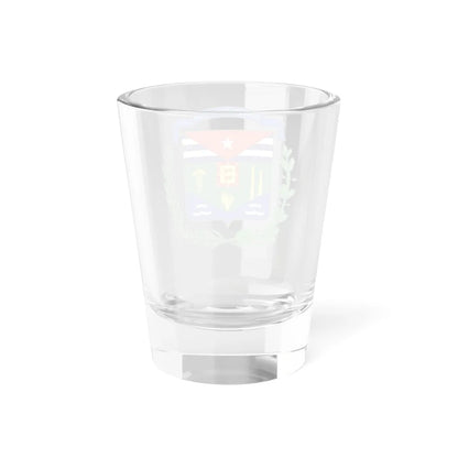 Coat of arms of the city of Cardenas Cuba (Cuba) (Coat of Arms) Shot Glass 1.5oz - Go Mug Yourself