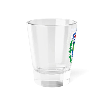 Coat of arms of the city of Cardenas Cuba (Cuba) (Coat of Arms) Shot Glass 1.5oz - Go Mug Yourself