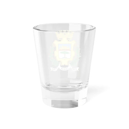 Coat of arms of the city of Cienfuegos Cuba (Cuba) (Coat of Arms) Shot Glass 1.5oz - Go Mug Yourself