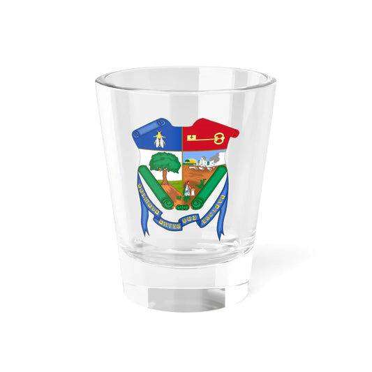 Coat of Arms of the city of Las Tunas Cuba (Cuba) (Coat of Arms) Shot Glass 1.5oz 1.5oz - Go Mug Yourself
